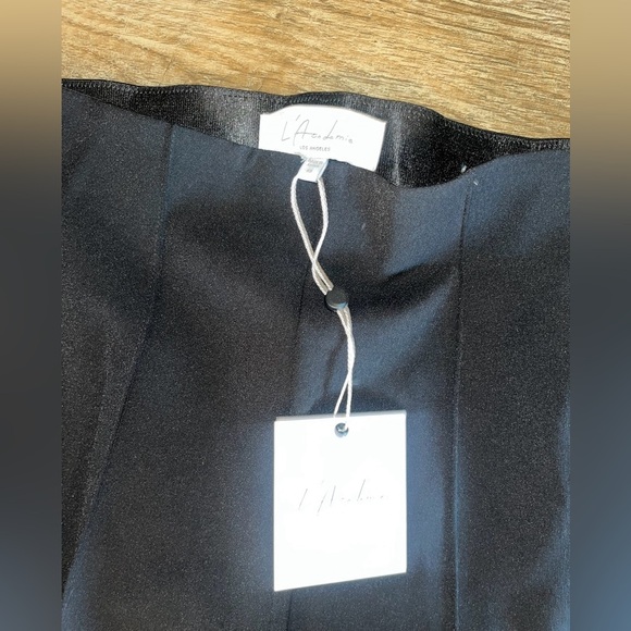 NWT L'Academie the Hanriette Pant in Black - Picture 4 of 4